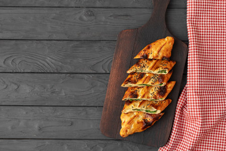 Baked homemade flatbread