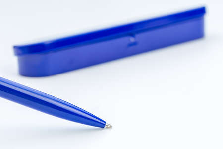 pen isolated on white backgroundの写真素材
