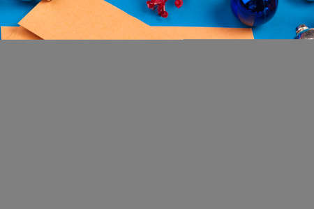 Vintage letter with red seal stamp close upの写真素材