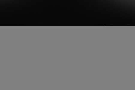 VR virtual reality glasses on a black table.の写真素材