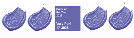 Purple brush strokes isolated on white backgroundの写真素材