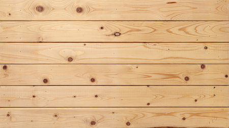 Light wooden planks wall texture background copy spaceの写真素材