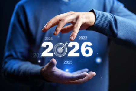 Creative representation of future goals and aspirations for 2026