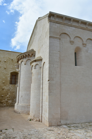 Old Manfredonia Churchの写真素材