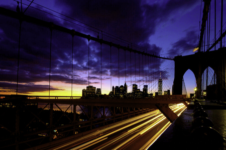 Brooklyn bridgeの写真素材