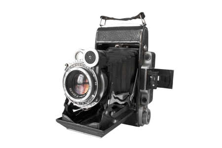 An antique film cameraのeditorial素材