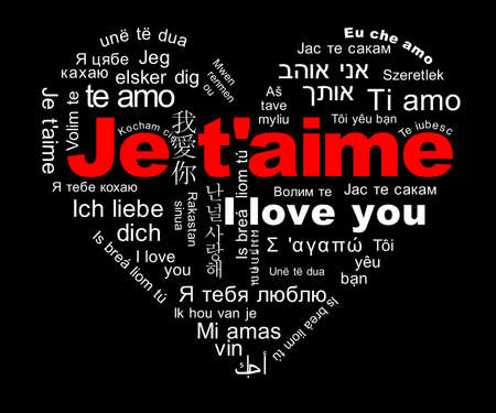 I love youの写真素材