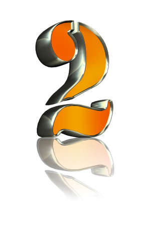 3d golden sign 2の写真素材