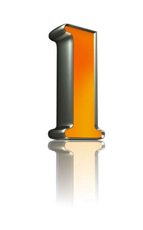 3d golden sign 1の写真素材