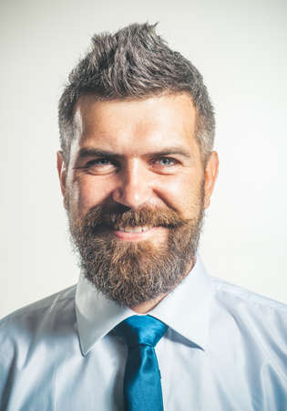 Confident businessman portrait. Financier, entrepreneur, banker, manager, economist, accountant -...
