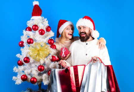 Presents for Christmas. Christmas and New Year shopping for family. Family, Christmas, presents,...