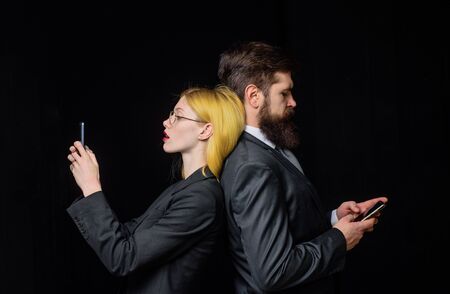 Social media. Blog. Woman typing message. Sms. Internet. Man typing message. Hashtag. Smartphone....