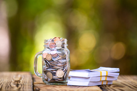 Savings money builds strong foundation. Savings money improves financial control. Savings money...