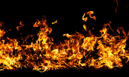 Fire fiery texture backdrop. Fire hot flame swirl. Fire powerful combustion scene. Fire glowing...