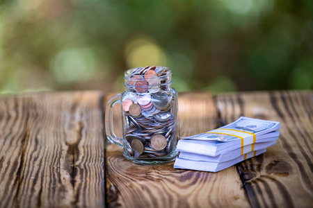 Savings money builds future security. Savings money grows with smart planning. Savings money...