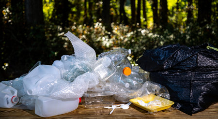 Environment is danger with plastic. Recycling and eco solution. Recycling for eco global problem. Environment and pollution. Environment with waste. Environment in nature. Eco for recycling garbage.