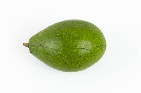 Natural Avocado Fruit isolated on white background