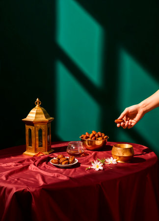 Hands with bowl and bowl of nuts.の写真素材