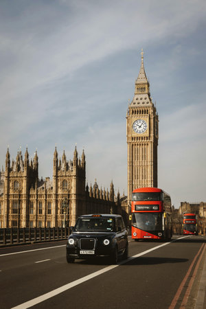 Big Ben and Westminster Bridge.