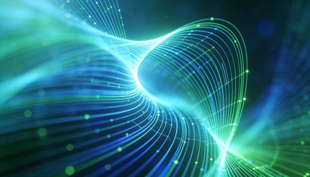 abstract fractal background a computer-generated 2D illustration, textureの写真素材