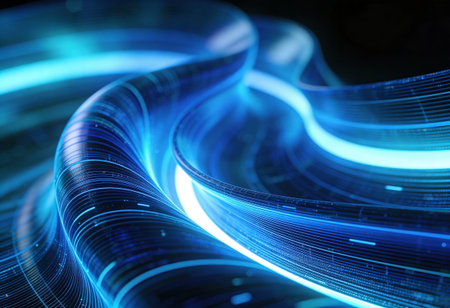 abstract technology background - computer-generated image. Fractal art