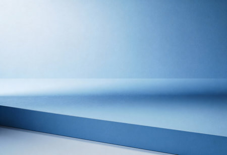 Abstract blue background with empty space for your design. 3d render
