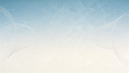 Abstract blue and white background with soft gradients and lines, beautiful wave pattern