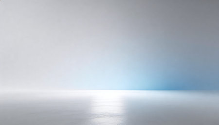 3d rendering of empty room with light and shadow on the wallの写真素材