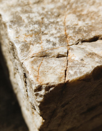 Close up of stone background. Macro shot with shallow depth of field.
