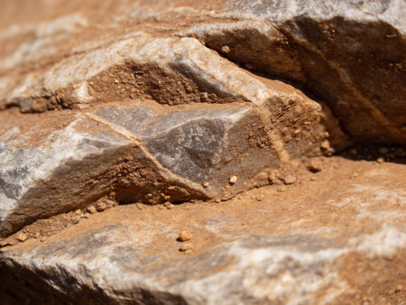 Close-up of rock texture. Abstract background for design and ideas.