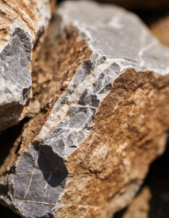 Close up of natural stone texture. Natural stone background. Macro shot.