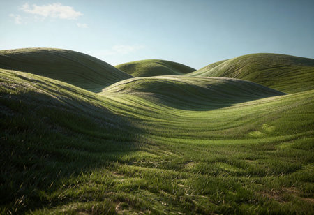 Rural landscape in Val d'Orcia, Tuscany, Italy
