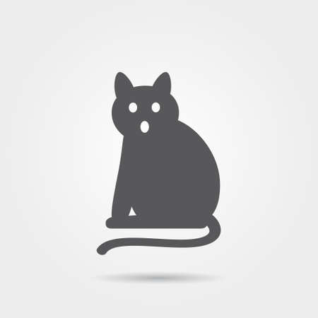 Cat icon. Vectorのイラスト素材