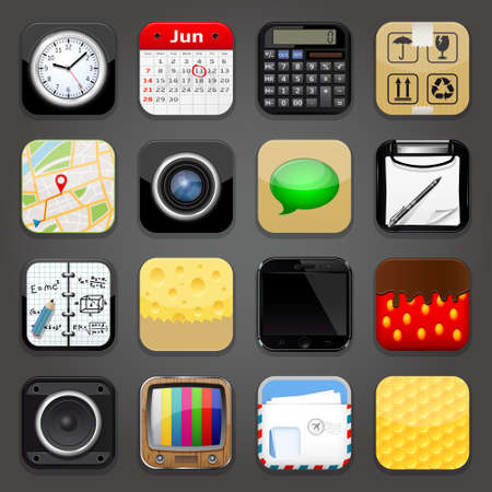Background for app iconsのイラスト素材