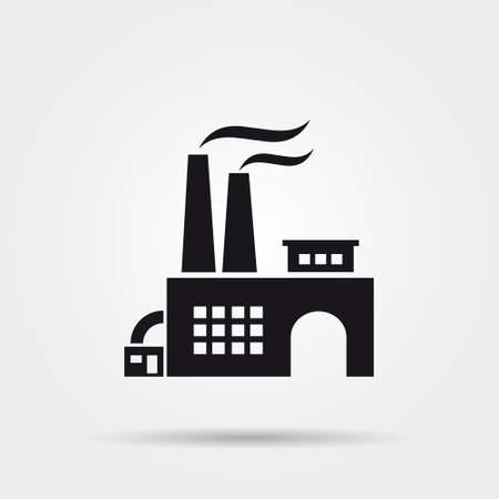 Factory iconのイラスト素材