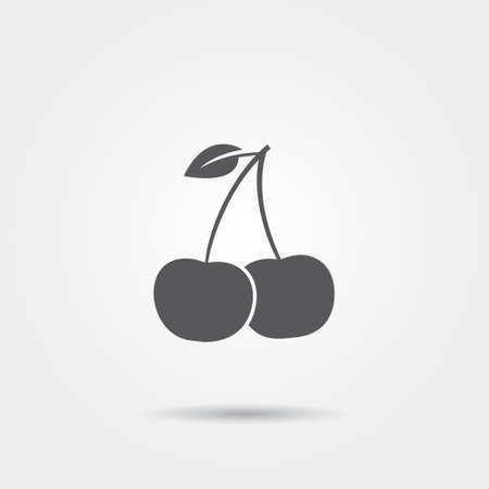 Cherry iconのイラスト素材