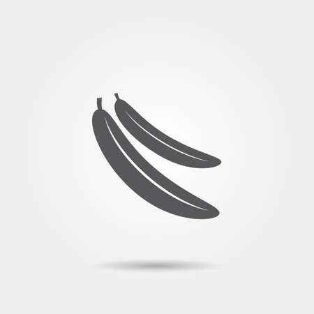 Banana iconのイラスト素材