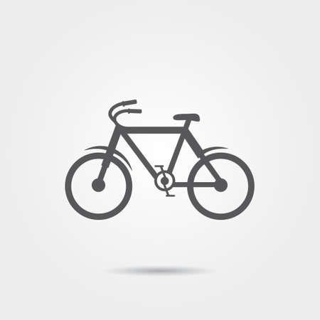 bicycle iconのイラスト素材