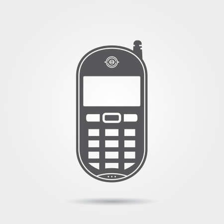 mobile phone iconのイラスト素材