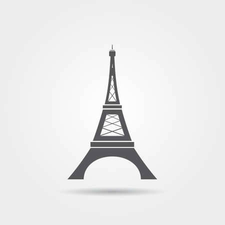 Eiffel tower iconのイラスト素材