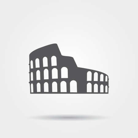 Coliseum iconのイラスト素材