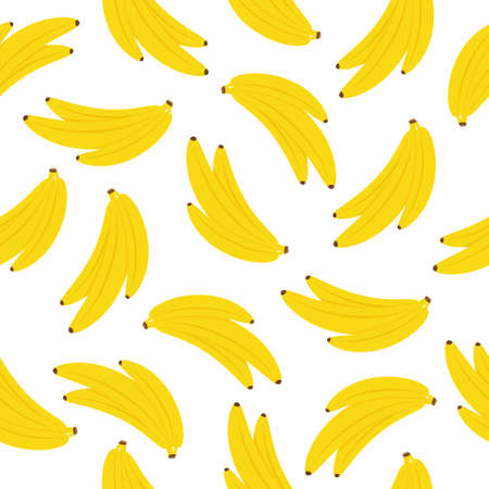 Seamless pattern with bananasのイラスト素材