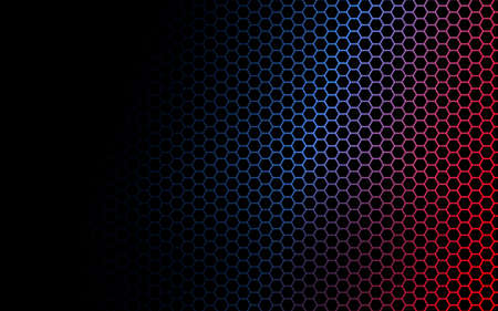 Abstract hexagon background, Technology polygonal concept