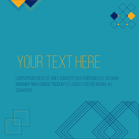 Abstract Background with Squaresのイラスト素材