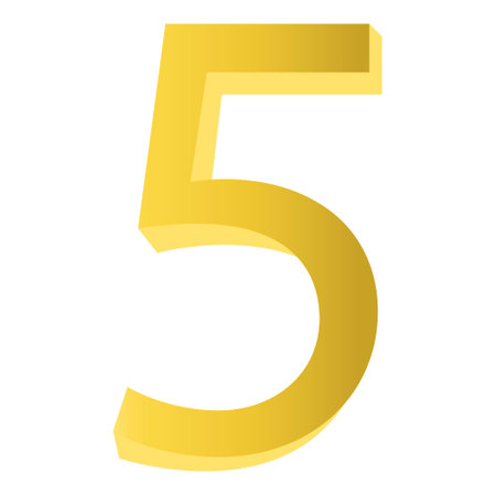 Pi Day Icon on White Background. Gold color. Vector Illustration.のイラスト素材