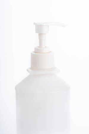 Hand sanitizer isolatedの写真素材