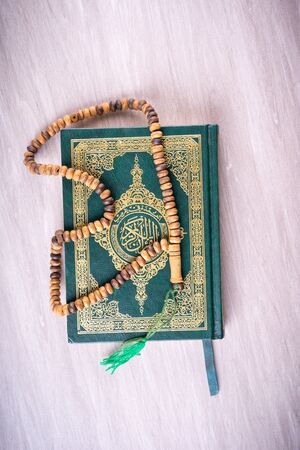Islamic concept: Qoran with Tasbih
