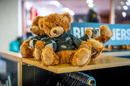 Variety of New Zealand All Black jersey and merchandisesのeditorial素材