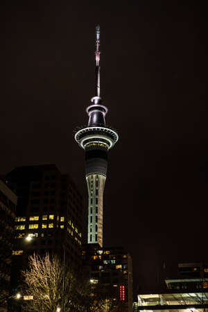 The Auckland Tower, New Zealandのeditorial素材