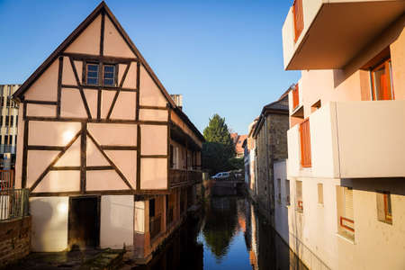 The beautiful town of Alsace, Colmar during Christmas